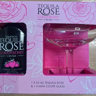 Tequila Rose & Coupe Glass Gift Set