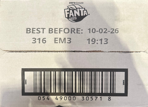 Fanta Orange 12Lt HIGH YIELD Postmix Bag in Box