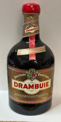 Drambuie Honey Whisky Liqueur - Prince Charles Edward's Liqueur -1 Litre - COLLECTERS ITEM