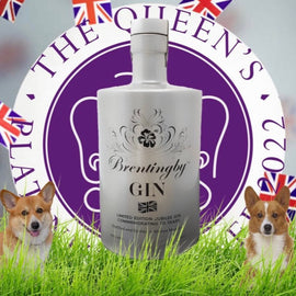 Brentingby Gin Platinum Edition Jubilee Gin 70cl - Limited Edition