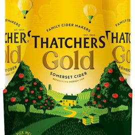 Thatchers Gold Somerset Cider Cans 24x568ml Pint Cans