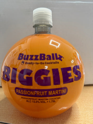 Buzzballz Cocktails Biggies - Passionfruit Martini 1.75Lt