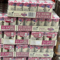 Old Mout Berries and Cherries Cans 24x440ml - New Size