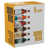 Golden Beers Mixed Pack 6 x 500ml Bottles
