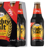 Grace Mighty Malt Original Malt Drink 24 X 330ml Bottles PMP