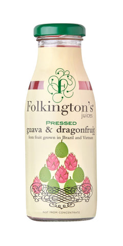 Folkingtons Guava and Dragonfruit Juice 12 x 250ml