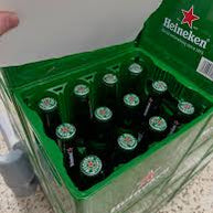 Heineken Crate 12 x 330ml Bottles - Premium Lager Beer - Limited Edition
