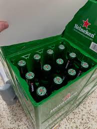 Heineken Crate 12 x 330ml Bottles - Premium Lager Beer - Limited Edition