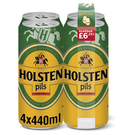 Holsten Pils Beer 24 x 440ml Can