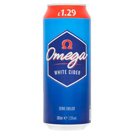 Omega White Cider 24 x 500ml Cans