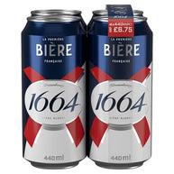 Kronenbourg 1664 Biere Beer Lager 24x440ml Cans