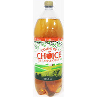 Country Choice Apple Cider 6 x 2lt Bottles PM