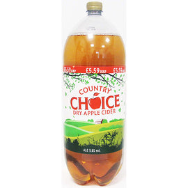 Country Choice Apple Cider 4 x 3lt Bottles PM