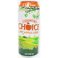 Country Choice Cider Cans 24 × 500ml PM pack