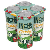 Inchs Cloudy Apple Cider 24 x 440ml Cans