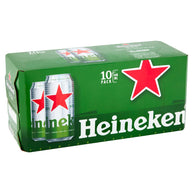 Heineken Premium Lager Beer Can 10x440ml