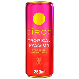 Ciroc Tropical Passion Sparkling Vodka Drink 12x250ml Can