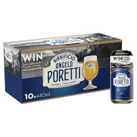 Birrificio Angelo Poretti Premium Lager Beer 10 x 440ml Cans