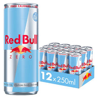 Red Bull Energy Drink Zero 12x 250ml Cans Pm £1.60