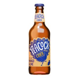 Peacock Mango & Lime Cider 12 x 500ml Bottle