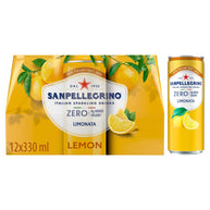 San Pellegrino Zero Lemon 12x330ml
