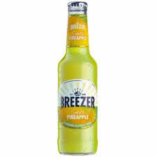 Breezer Sweet Pineapple 12 x 275ml Bottles - Ready to Drink - NEW