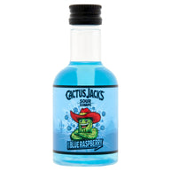 Cactus Jack's Electric Blue Raspberry Sour Schnapps 5cl Miniature