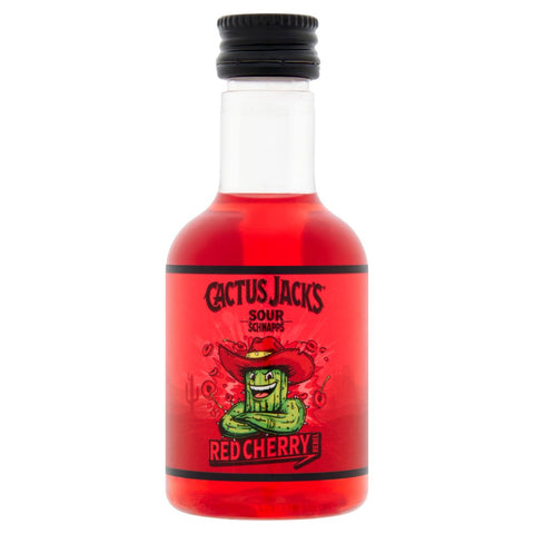 Cactus Jack's Red Cherry Rebel Sour Schnapps 5cl Miniature