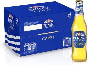 Peroni Nastro Azzurro Stile Capri Lager 24 X 330ml