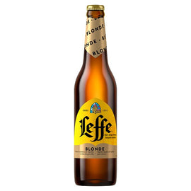 Leffe Blond Abbey Beer Bottle 12x500ml - New Size