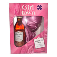 Blossom Hill Single Serve, Glass & Scarf Gift Set