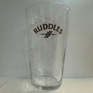 Ruddles Gold Logo Pint Glass