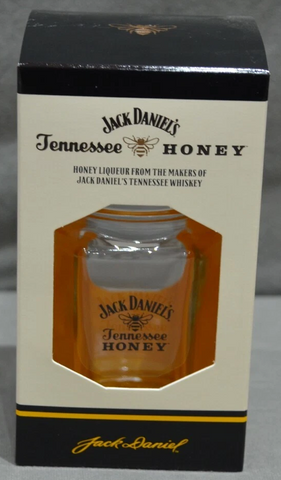 Jack Daniel's Tennessee Honey Mason Jar Glass In Gift Box