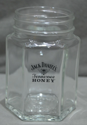 Jack Daniel's Tennessee Honey Mason Jar Glass In Gift Box