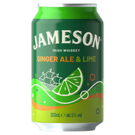 Jameson Ginger Ale & Lime Irish Whiskey 12x330ml