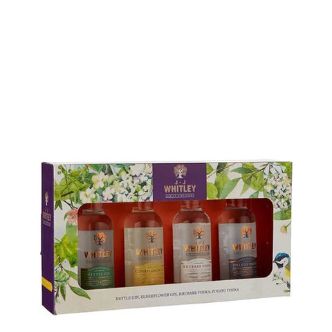 JJ Whitley Miniature Gin & Vodka Gift Pack 4x5cl