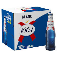 Kronenbourg 1664 Blanc Premium Lager Beer 12x330ml