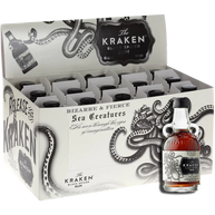 Kraken Black Spiced Rum 15 x 5cl Miniature
