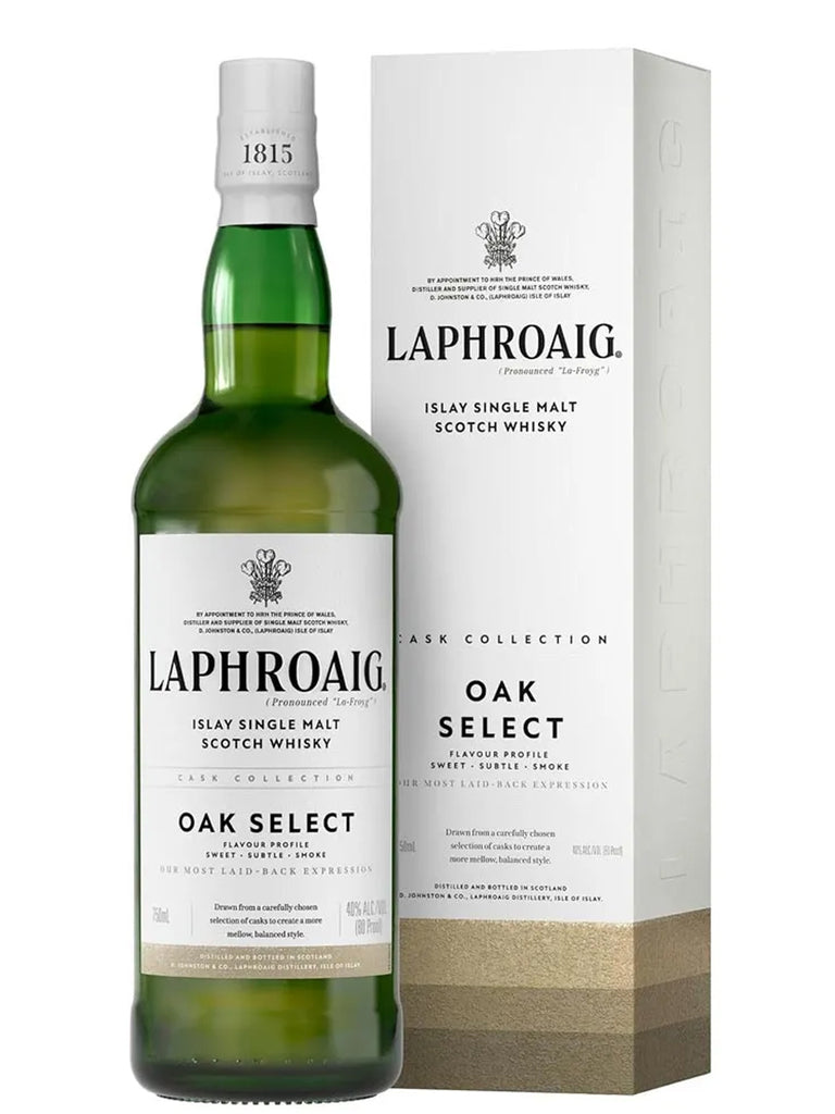 Buy Laphroaig Oak Select cask Collection 70cl Online - 365 Drinks