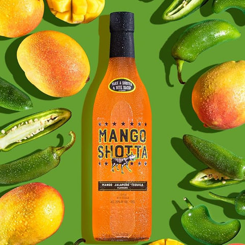 Mango Shotta Mango, Jalapeño, Tequila Flavours Liqueur 70cl
