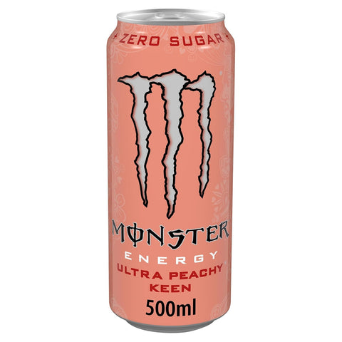 Monster Energy Peachy Keen 12 x 500ml PM £1.55 - Dated 28.12.25