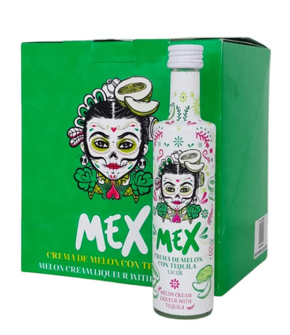 Mex Melon Cream Liqueur with Tequila 12 x 5cl - Miniature