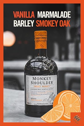 Monkey Shoulder Smokey Monkey Blended Malt Scotch Whisky 70cl