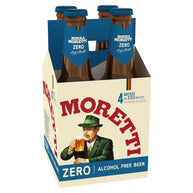 Birra Moretti Zero Alcohol Free Beer 330ml