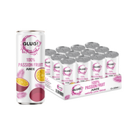 Glug 100% Pink Passion Fruit Juice 12 x 320ml Cans