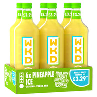 WKD Pineapple Ice Original Vodka Mix 6 x 700ml Bottles PM £3.29 - NEW