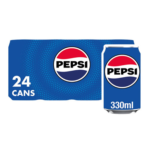 Pepsi Cola 24x330ml Cans