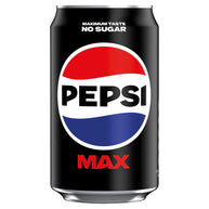 Pepsi Max No Sugar Cola Cans 24 x 330ml
