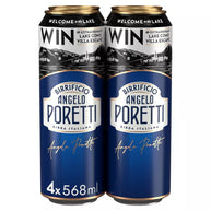 Birrificio Angelo Poretti Premium Lager Beer 24 x 568ml Pint Cans