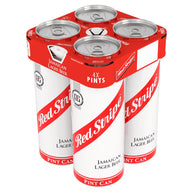 Red Stripe Jamaican Lager Beer Pint Cans 568ml